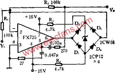 箝位放大器電路圖  www.greenbey.cn