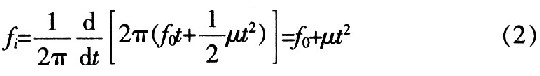 信號(hào)瞬時(shí)頻率