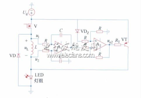 圖3 紋波電流檢測補償原理圖