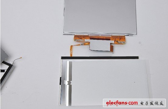 包括面板，柔光鏡，準(zhǔn)直儀，厚擴(kuò)散器的顯示