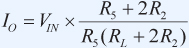 為減少器件庫中的總電阻數(shù)，請設置R1 = R2 = R3 = R4?，F(xiàn)在，公式1簡化為：