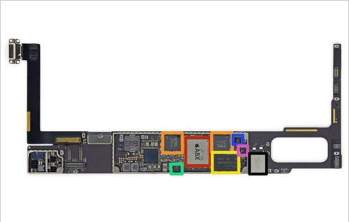 iPad Air2拆機圖文詳解，2GB內(nèi)存和NFC模組