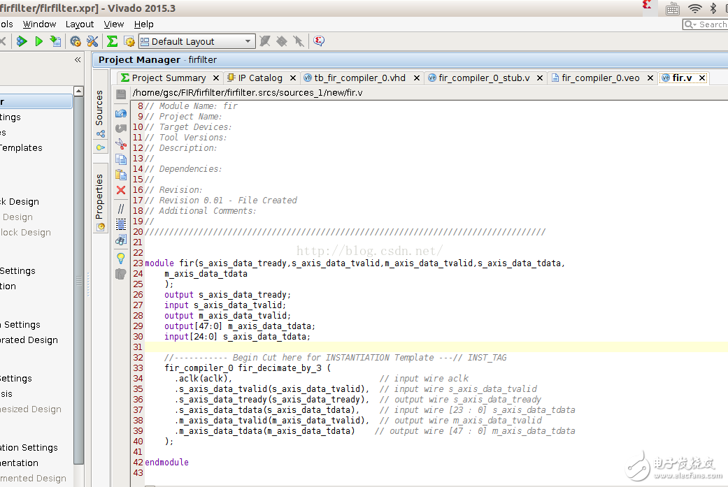 基于vivado的fir ip核的重采樣設(shè)計(jì)與實(shí)現(xiàn)