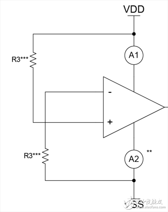 比較器、高電平輸出