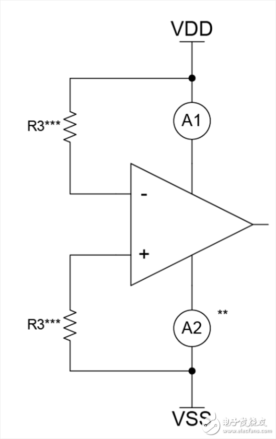 比較器、低電平輸出