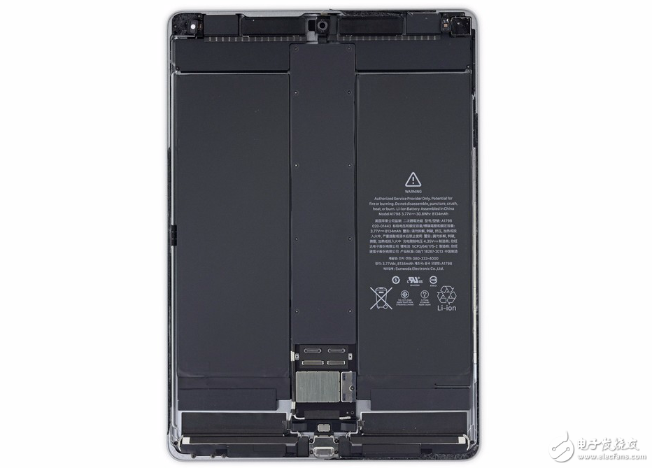 10.5英寸iPad Pro首拆解：為了高刷新頻率上了四根排線！