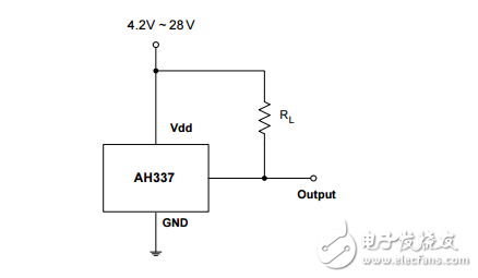 ah337單相霍爾效應(yīng)開關(guān)