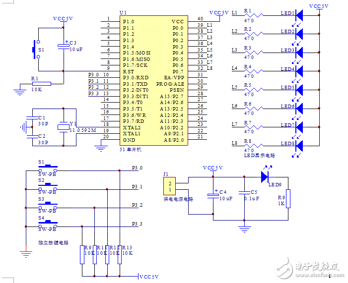 單片機案例光盤信息