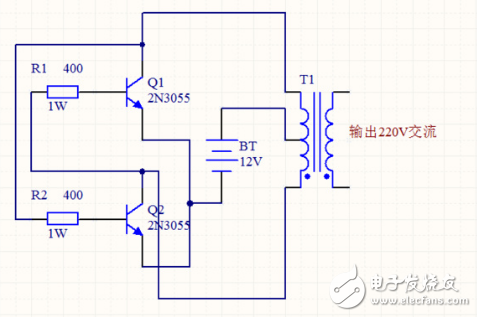 最簡(jiǎn)單的變壓電路圖大全（交流逆變器/振蕩升壓電路原理圖詳解）