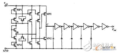 低功耗無(wú)源超高頻射頻識(shí)別應(yīng)答器芯片的射頻電路