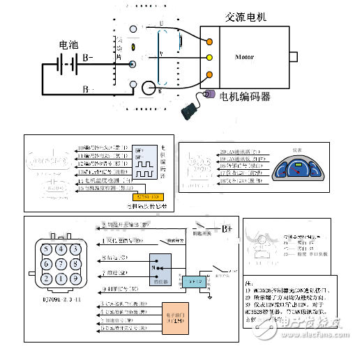 mc3526交流電機控制器接線圖